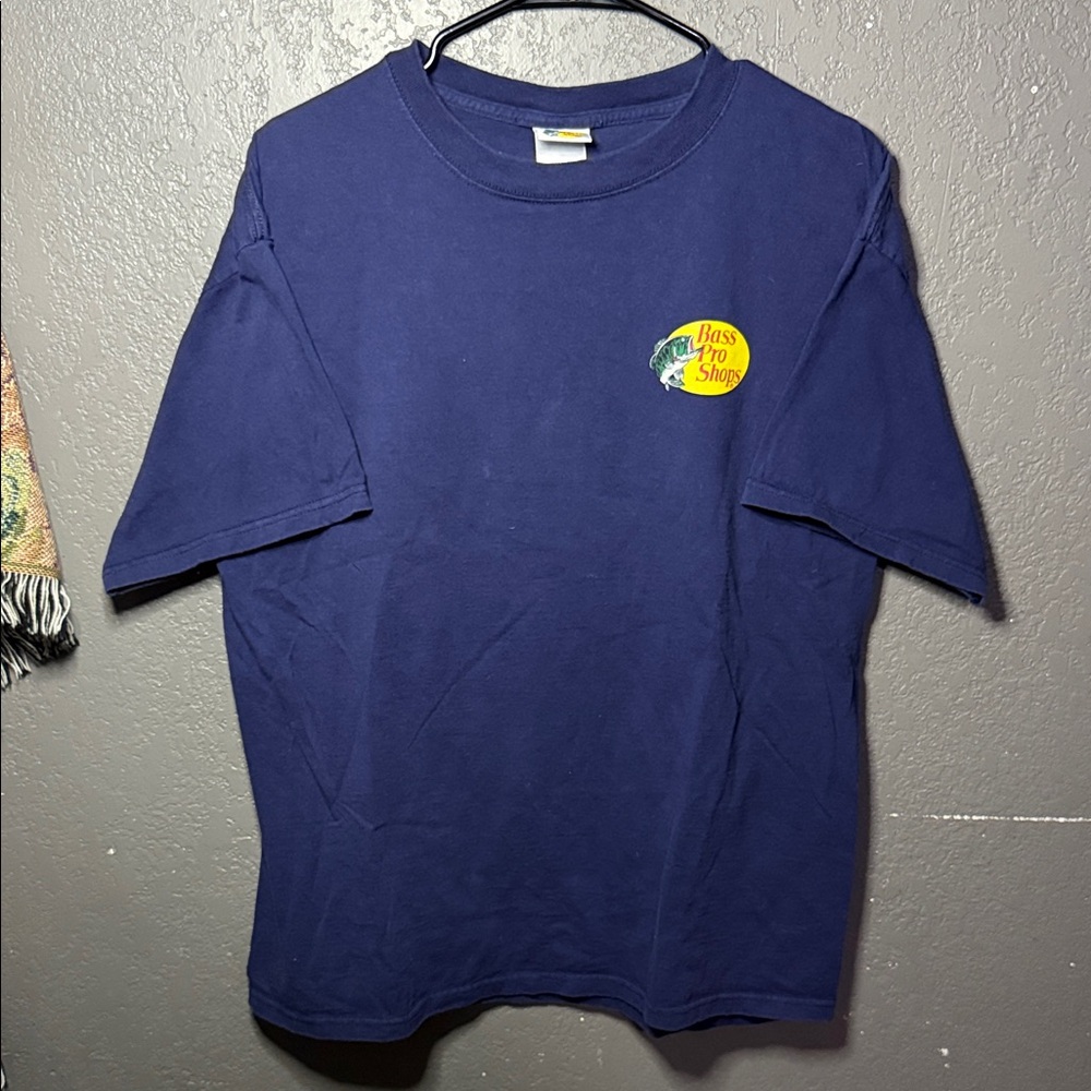 Bass Pro Shops Dark Blue Short Sleeve Tee